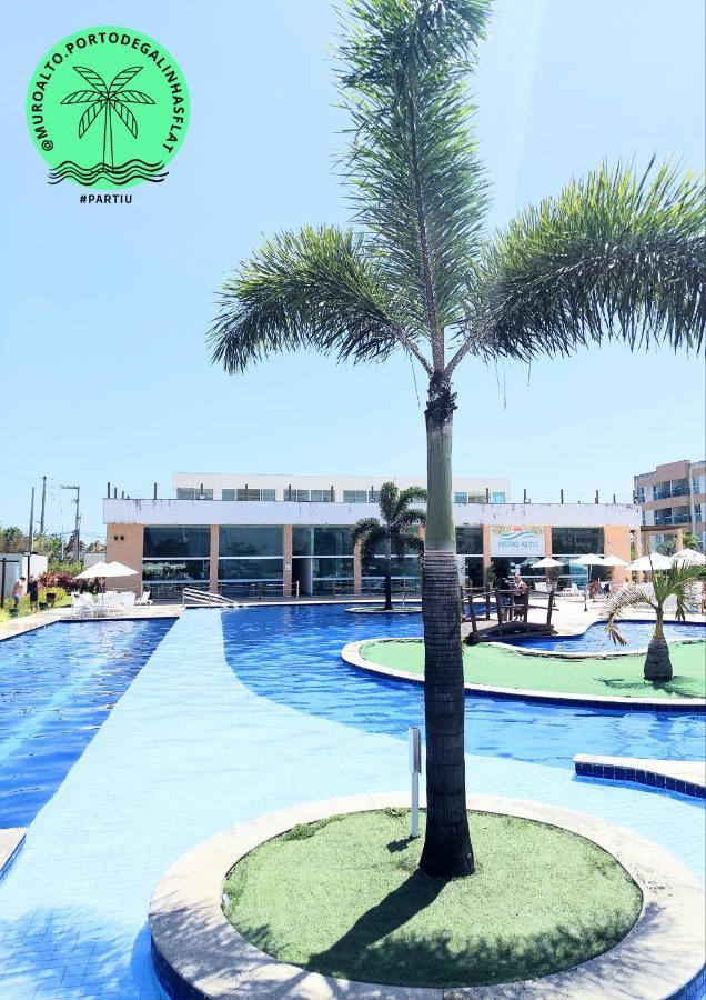 Flat Aconchegante, 3 Quartos, Condominio Muro Alto Em Pôrto das Galinhas Exteriör bild